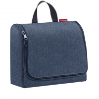 Reisenthel 'Toiletbag XL' Reisekosmetik mit Spiegel herringbone dark blue