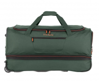 Travelite 'Basics' Trolley Reisetasche erweiterbar 70cm 2,8kg 98/119l grün/orange