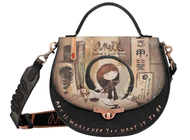 Anekke 'Shoen' Umhängetasche black/bunt