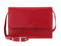 Voi 'Kimmie' Crossbody- Gürteltasche und Börse echt Leder rot