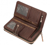 Anekke 'Shoen' Langbörse mit RV 12C  beige/braun