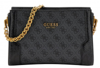 Guess 'Ajiona' Umhängetasche coal logo
