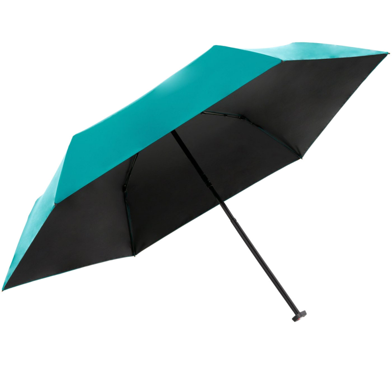 Knirps  US.050 ultra light slim manuel turquoise with black coatin