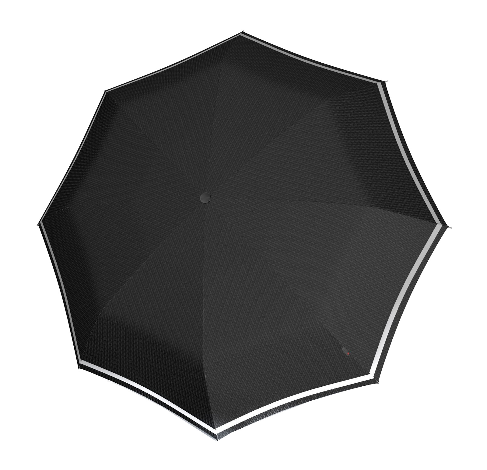 Knirps  T.200 medium duomatic reflective rain black
