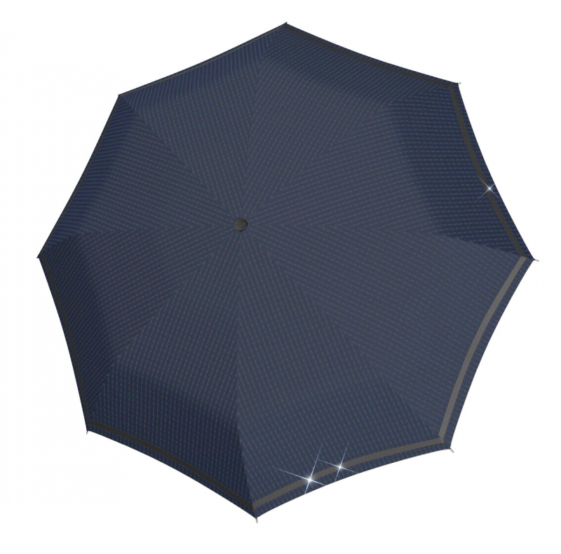 Knirps  T.200 medium duomatic reflective rain navy