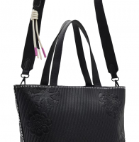 Desigual 'Back Soft-Free Pravia Zipper' Damenshopper schwarz