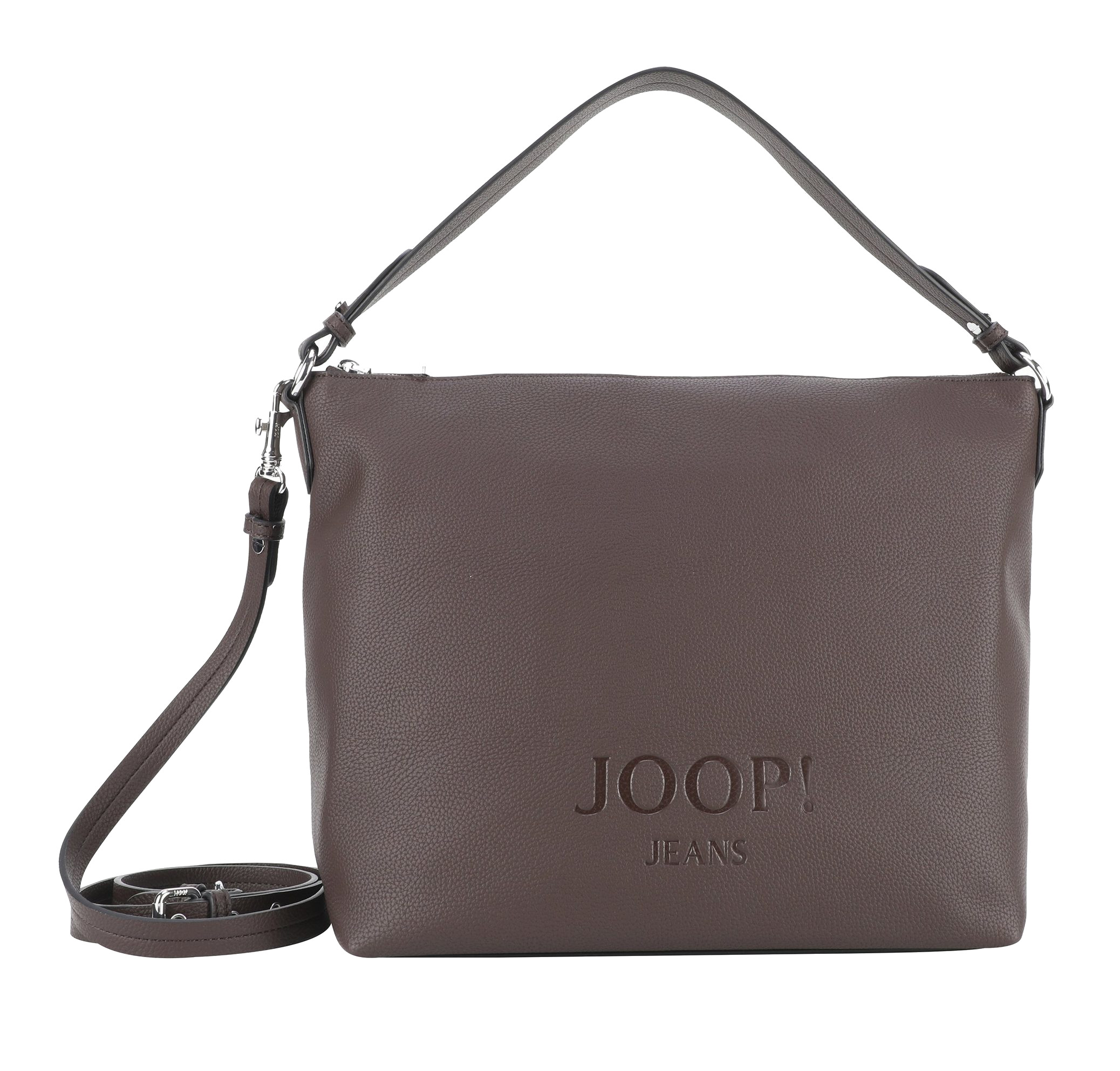 Joop 'Lettera' Dalia Schultertasche Hobo IHZ dark brown