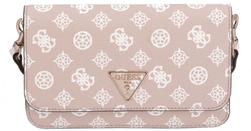Guess 'Noelle Mini' crossbody light rose logo