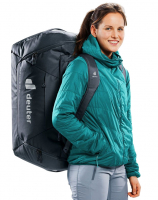 Deuter 'Aviant Duffel Pro 90' Sporttasche Wasserabweisend 90l 1500g 600D PES TPU schwarz