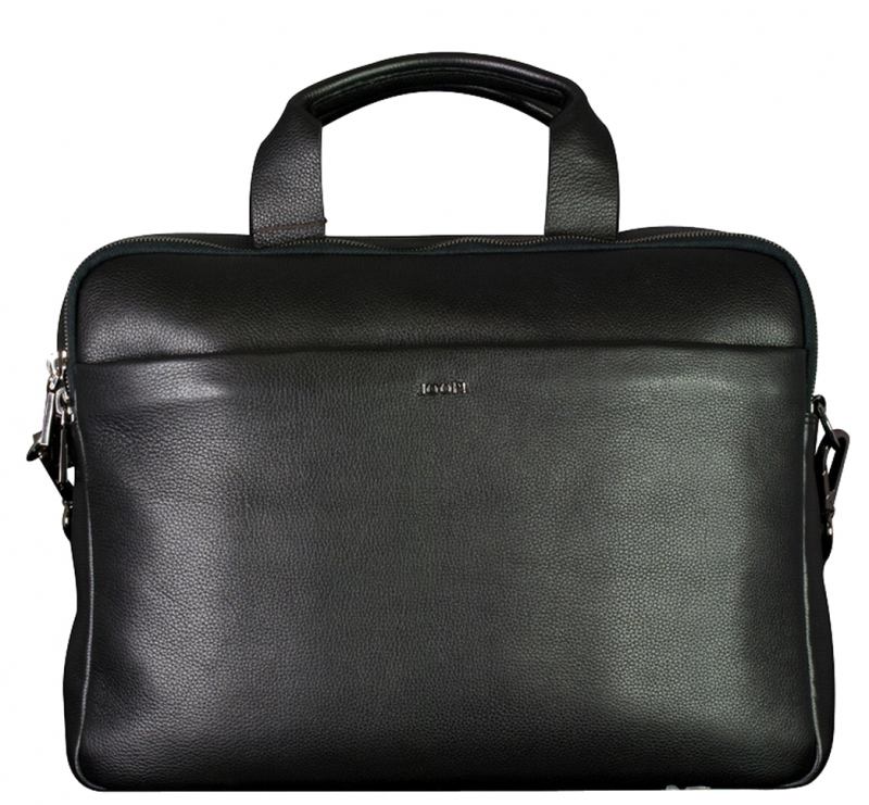 Joop 'Cardona' Pandion Briefbag MHZ echt Rindleder black