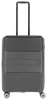 Travelite 'Waal' 4-Rad Trolley M 65cm 3,7kg erweiterbar 65/75l schwarz