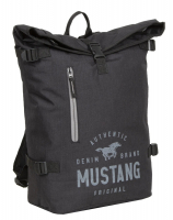 Mustang 'Austin' Rolltop-Rucksack schwarz