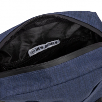 New Rebels 'Solar' Newton Flap Schultertasche klein shadow blue