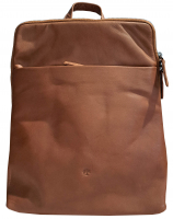 Prato 'OPU' Oil Pull Up Cityrucksack echt Rindleder cognac