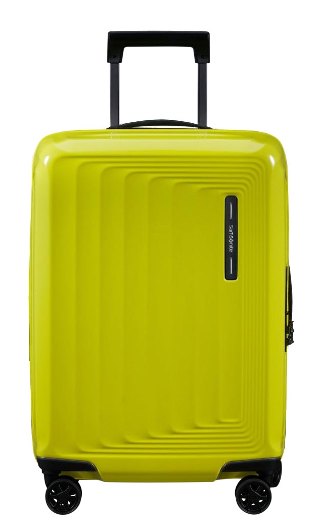 Samsonite 'Nuon' 4-Rad Trolley 55cm 2,5kg  erweiterbar 38/42l metallic lime