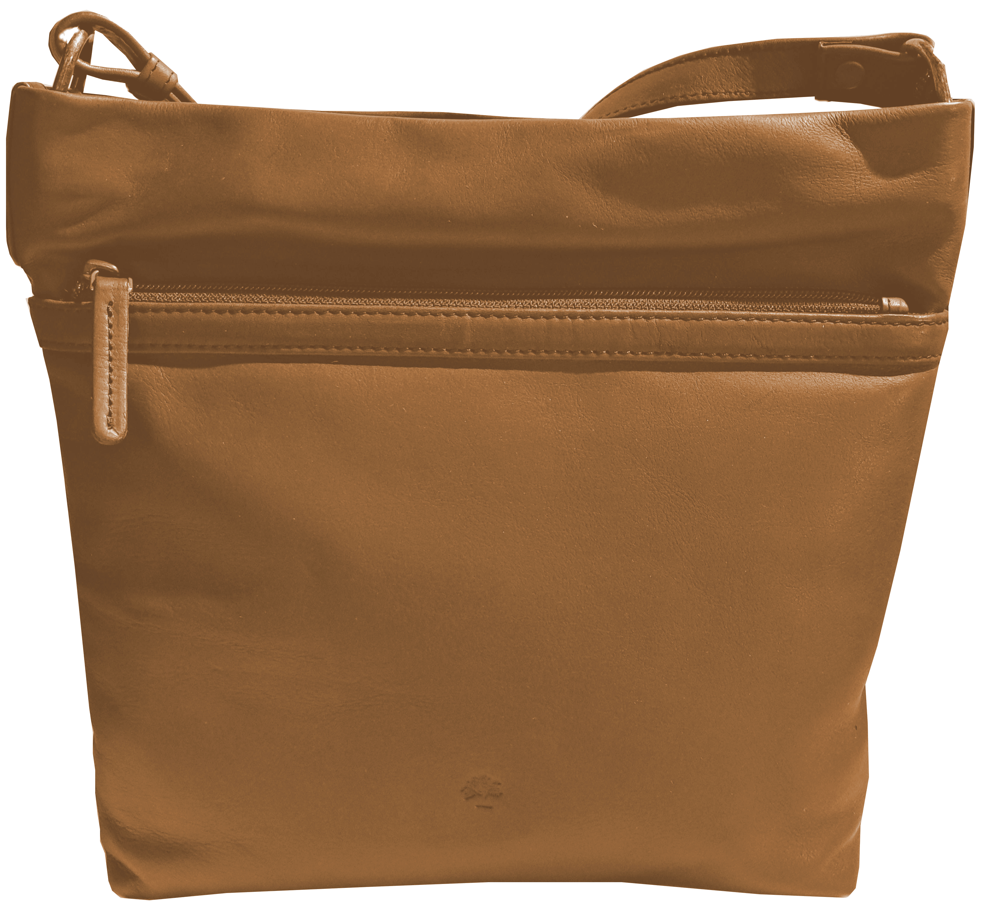 Prato 'OPU' RV-Tasche echt Leder cognac