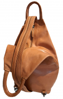 Prato 'LM Asif' Freizeitrucksack echt Leder cognac