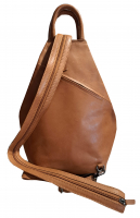 Prato 'LM Asif' Freizeitrucksack echt Leder cognac