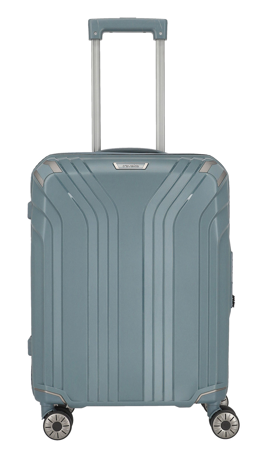 Travelite 'Elvaa' 4-Rad-Bordtrolley 55cm kg 41l blaugrau
