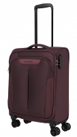 Travelite 'Croatia' 4-Rad Bordtrolley S 55cm 2,4kg 35l aubergine