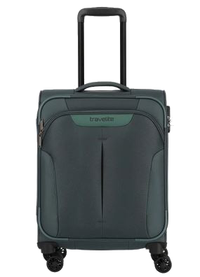 Travelite 'Croatia' 4-Rad Trolley 55cm 2,4kg 35l tannengrün