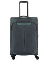 Travelite 'Croatia' 4-Rad Trolley 67cm 2,9kg erweiterbar 61/66l tannengrün