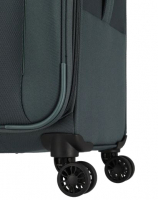 Travelite 'Croatia' 4-Rad Trolley 77cm 3,3kg erweiterbar 90/96l tannengrün