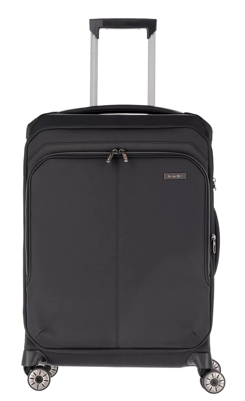 Travelite 'Priima' 4-Rad Trolley M erweiterbar 68cm 2,7kg 62-72l schwarz