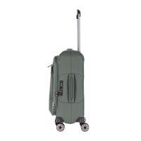 Travelite 'Priima' 4-Rad Trolley S 55cm 2,3kg erweiterbar 34-39l oliv