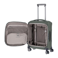 Travelite 'Priima' 4-Rad Trolley S 55cm 2,3kg erweiterbar 34-39l oliv