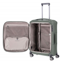 Travelite 'Priima' 4-Rad Trolley M 68cm 2,7kg erweiterbar 62-72l oliv