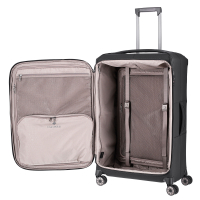 Travelite 'Priima' 4-Rad Trolley L 79cm 3,2kg erweiterbar 91-102l schwarz