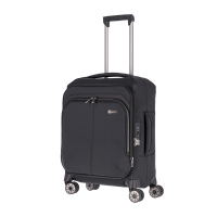 Travelite 'Priima' 4-Rad Trolley S 55cm 2,3kg erweiterbar 34-39l schwarz