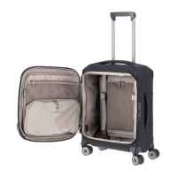 Travelite 'Priima' 4-Rad Trolley S 55cm 2,3kg erweiterbar 34-39l schwarz