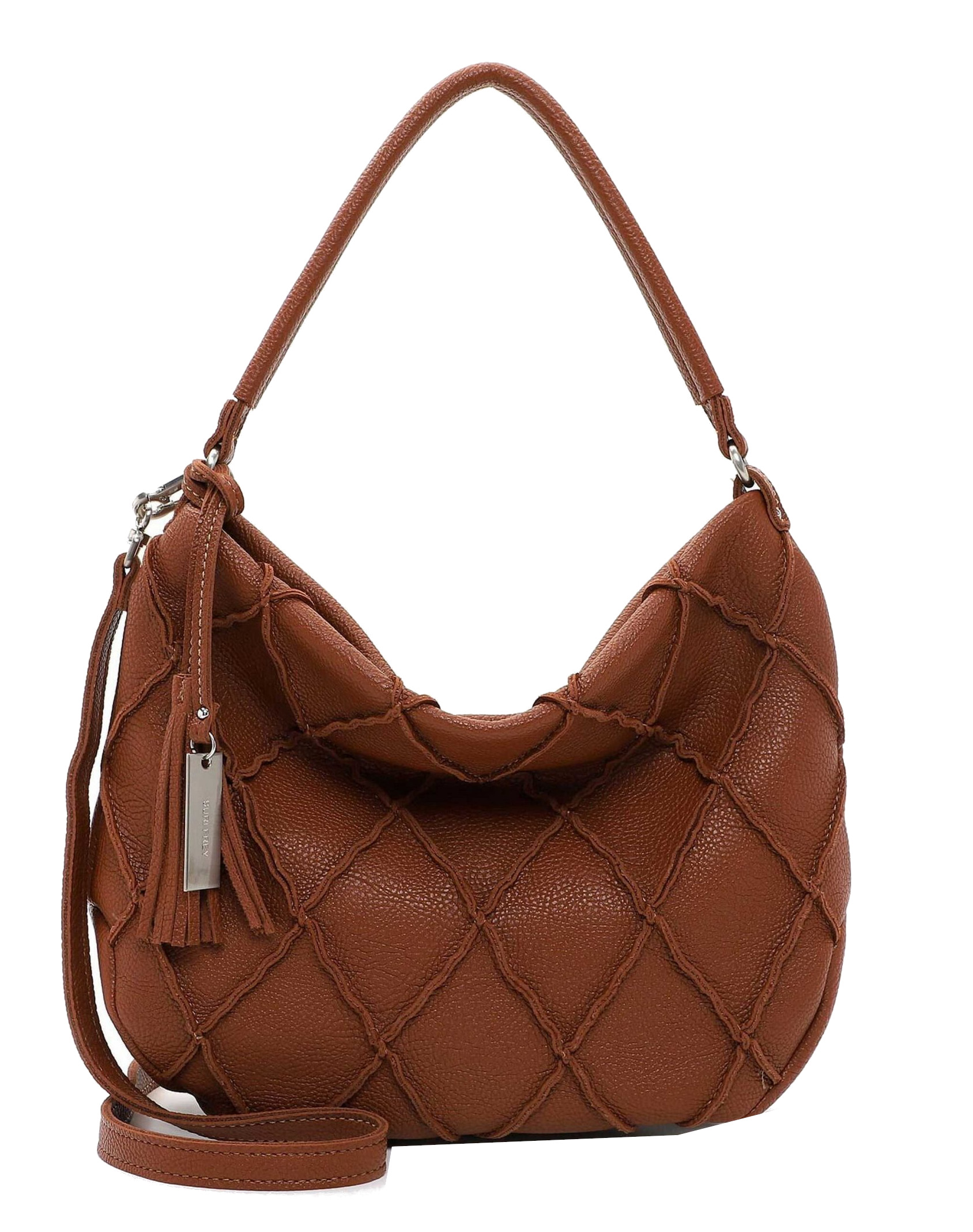 Suri Frey 'Lilly' Umhängetasche mit zwei Riemen cognac