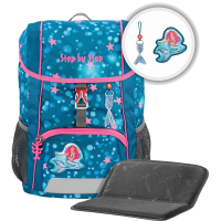 Step by Step 'Mermaid Lola'  Kid Kindergarten-Rucksack-Set 3-teilig 13l 380g blau