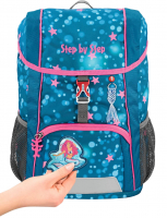 Step by Step 'Mermaid Lola'  Kid Kindergarten-Rucksack-Set 3-teilig 13l 380g blau