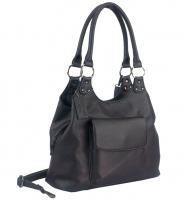 Bernardo Bossi 'Leonie' Shopper Henkeltasche schwarz