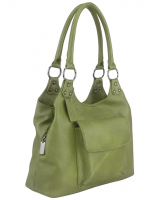 Bernardo Bossi 'Leonie' Shopper Henkeltasche olive