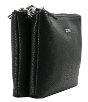 L.Credi 'Ella' Damentasche mit Reißverschluß schwarz