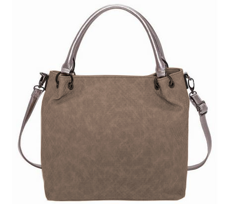 Louiz & Lou Henkeltasche Shopper braun