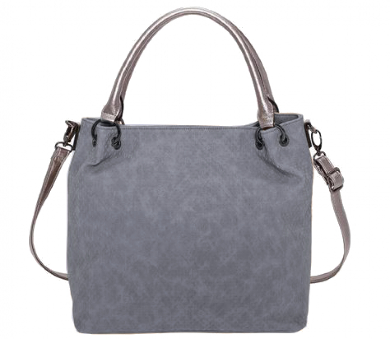 Louiz & Lou Henkeltasche Shopper blau