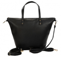 Louiz & Lou Henkeltasche Shopper mit Rucksackfunktion schwarz