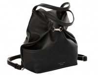 Louiz & Lou Henkeltasche Shopper mit Rucksackfunktion schwarz