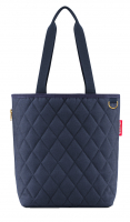 Reisenthel 'Classic Shopper M' rhombus midnight gold