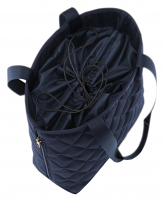 Reisenthel 'Classic Shopper M' rhombus midnight gold