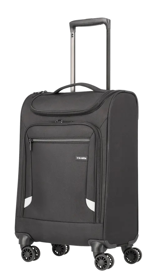 Travelite 'Cabin' 4-Rad Bordtrolley Underseater Toploader 2100g 31l black