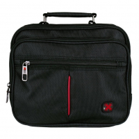 Travel N Meet Schultertasche quer Spinnstoff schwarz