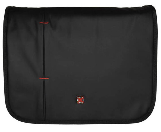 Travel N Meet Messenger aus Spinnstoff u. PU schwarz