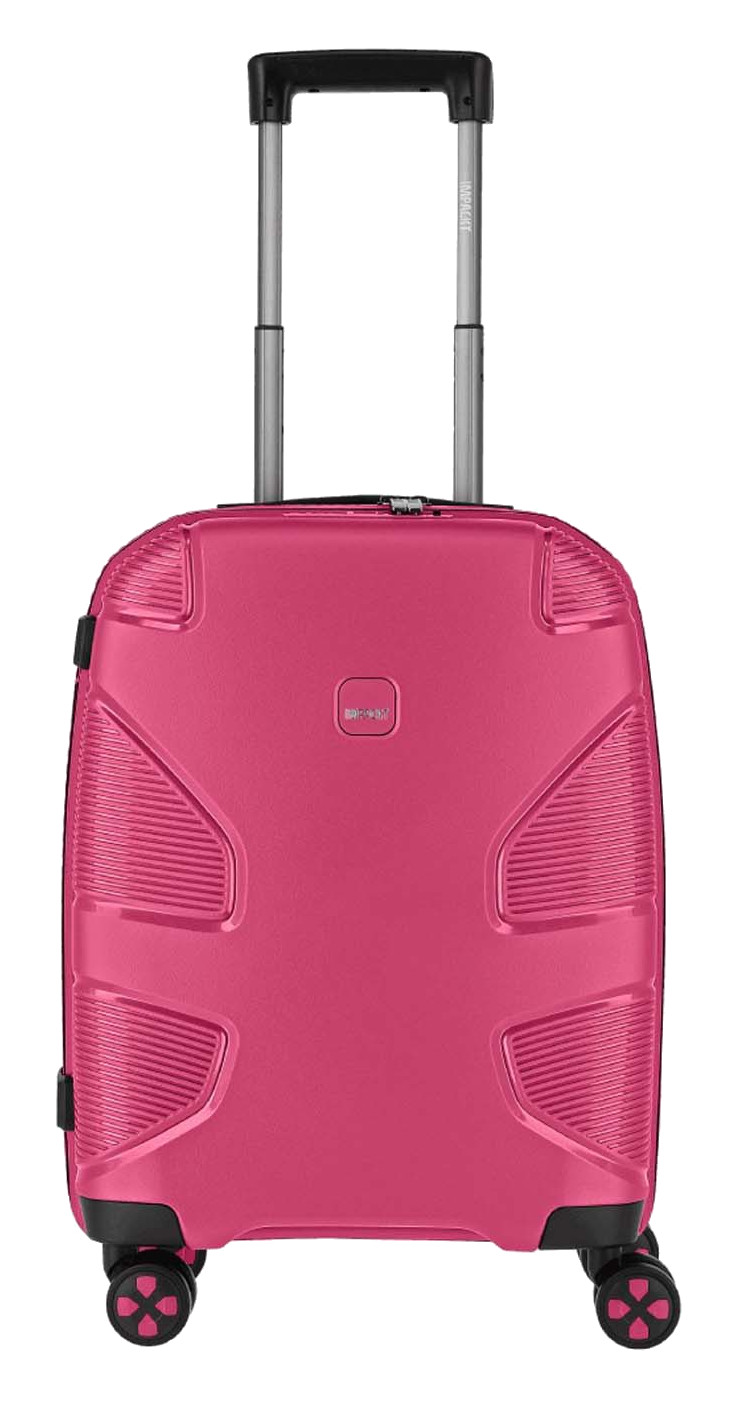 Impackt 'IP1' 4-Rad Bordtrolley 55cm 2,8kg 38l mit USB-Port flora pink